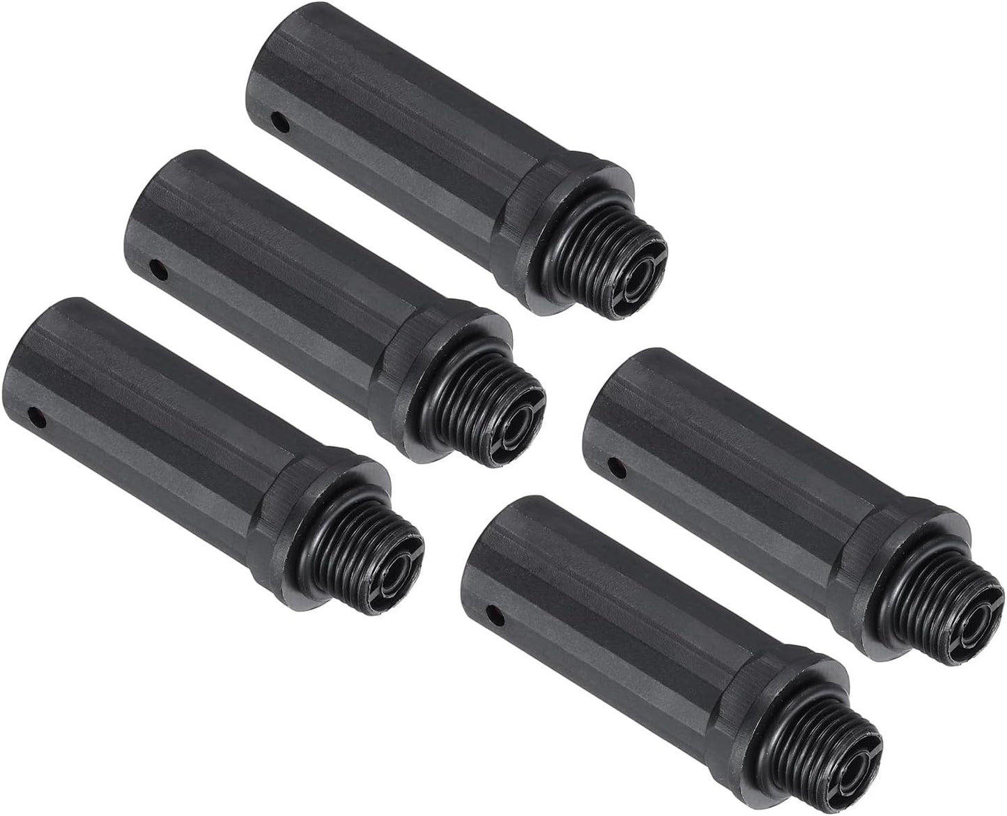 PATIKIL Air Compressor Oil Cap Plug,  15.5mm Replacement Oil Fill Breathing Vent Cap for Common Air Compressor, Black