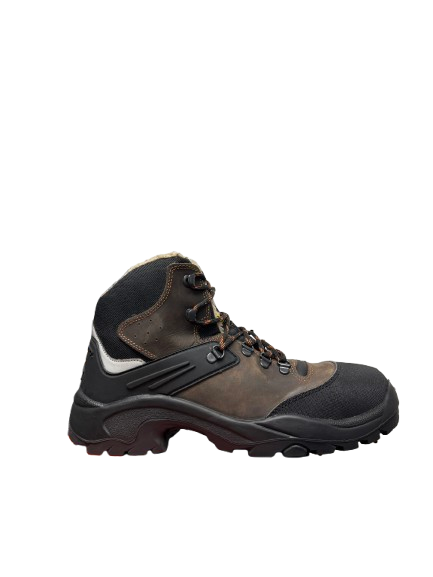 51-22767 EURO SECURITY SHOES SIZE: US(10) COLOR : BROWN/ORANGE