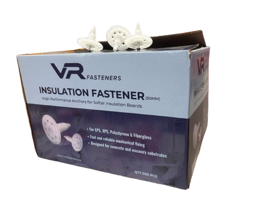 VR- Insulation Fasteners High Performance Anchors-300Pcs