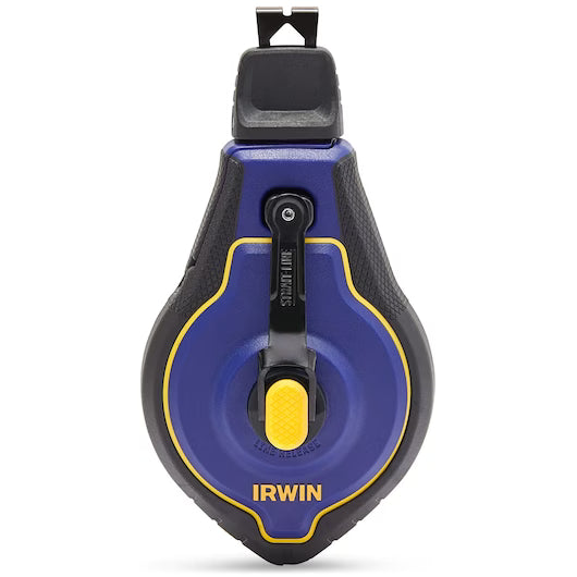 Irwin STRAIT-LINE Chalk Line, Speedline Pro Reel, 100 ft. (IWHT48443)
