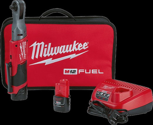 2557-22 M12 FUEL 3/8" RATCHET 2BAT