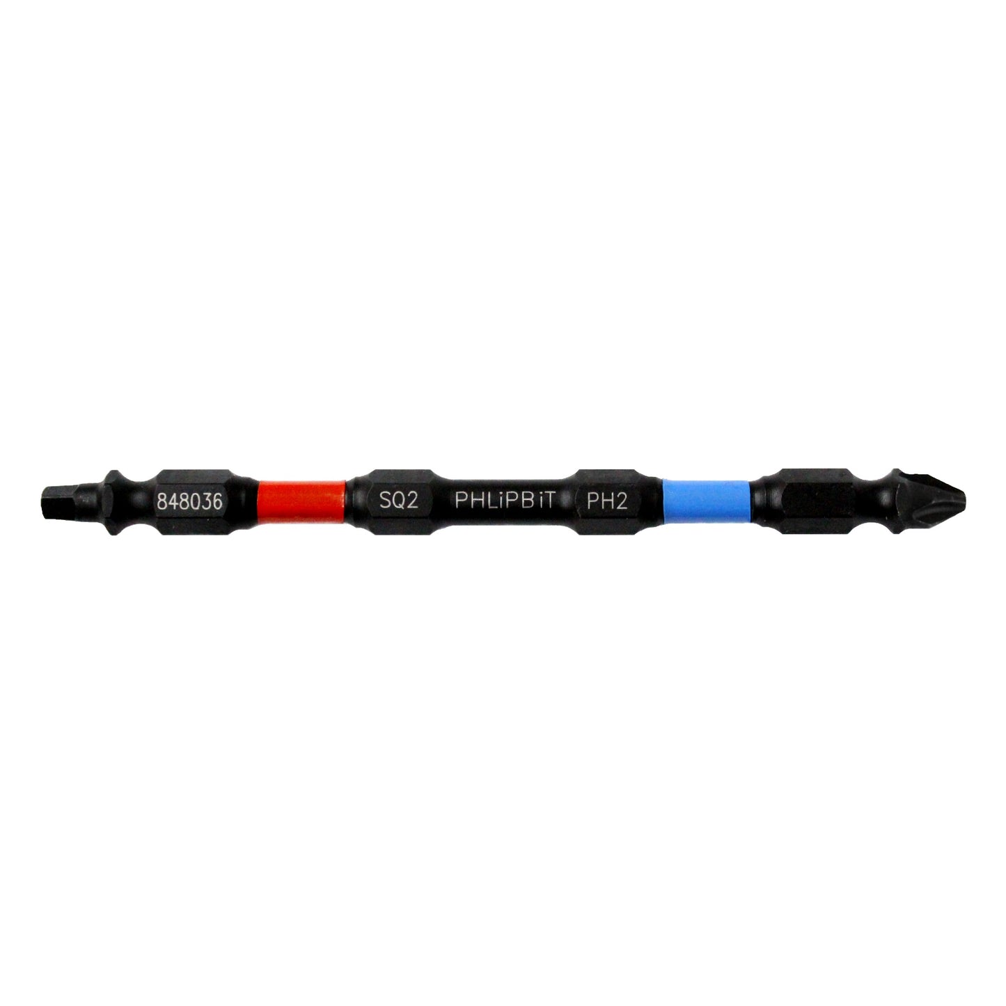 SQ2PH2x4 SQ2+PH2 Red/Blue 4"