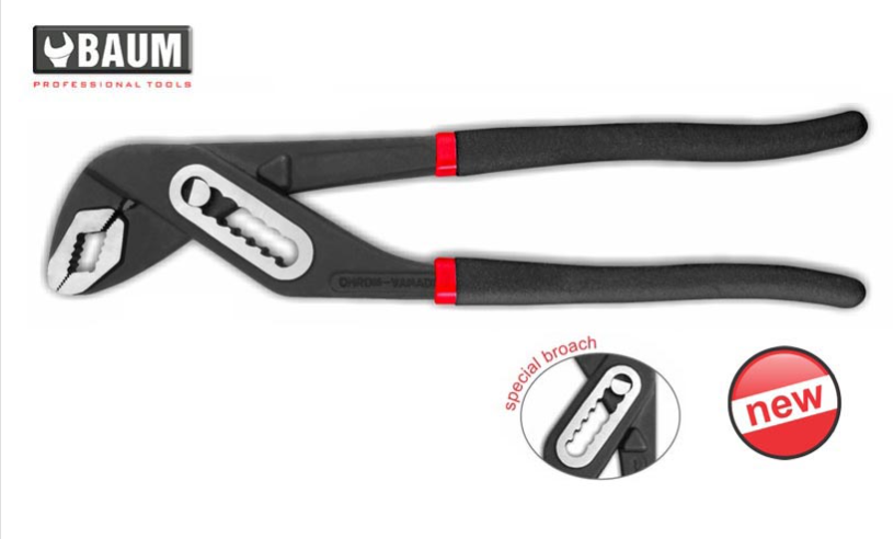 22 Water Pump Pliers (Slip Joint Type), Steel-10" / 250 MM