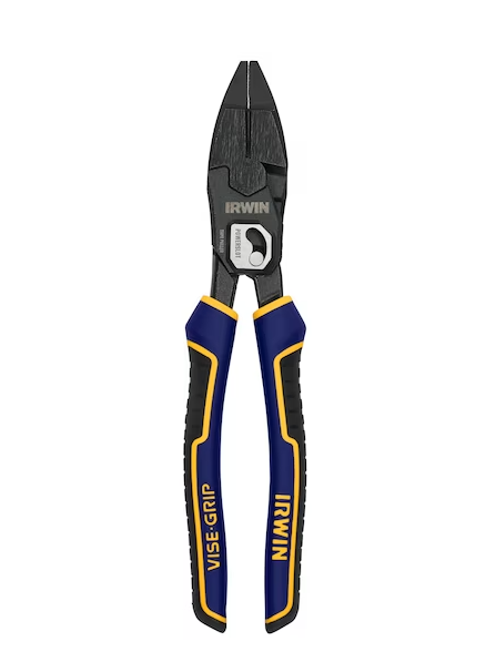 IRWIN 9.5" HIGH LEVERAGE LINEMAN'S PLIERS