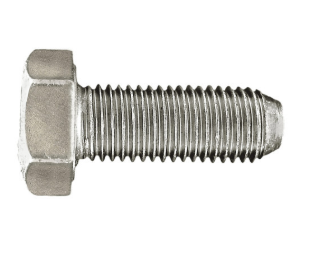 Paulin 3/8"-16 x 1/3/4" UNC 18.8 Stainless Steel Hex Head Cap Screw 100 Pc. 5011-495