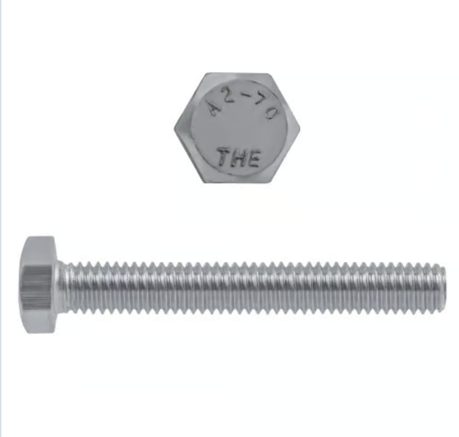Hillman M16-2.00 x 60mm Metric Hx Hd Cap Scr 18.8 SS Coarse DIN933 FT 5 Pcs