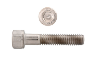 Hillman #8-32 x 1-1/2" UNC 18.8 Stainless Steel Socket Head Cap Screw 100 Pc. 5006-145