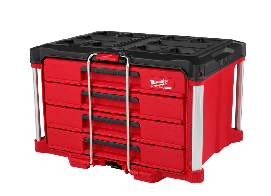 48-22-8444 Milwaukee Tool PACKOUT 4-Drawer Tool Box