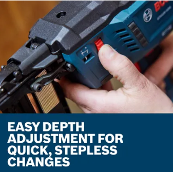 Bosch GTH18V-50MN 18V Brushless 16-Gauge 7/16 In. Medium Crown Stapler