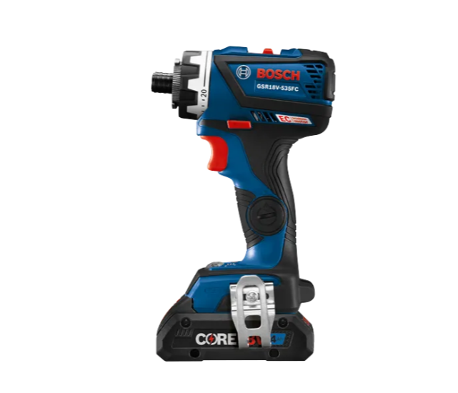 GSR18V-535FCB15 Bosch 18V Flexclick Chameleon 5-In-1 Drill/Driver Kit