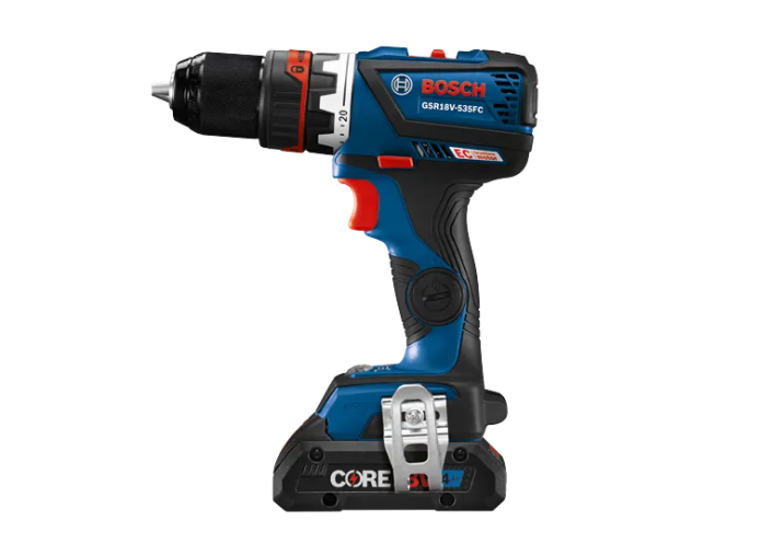 GSR18V-535FCB15 Bosch 18V Flexclick Chameleon 5-In-1 Drill/Driver Kit