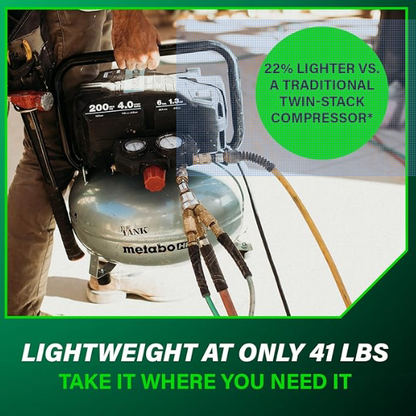 EC914SM 6GAL 200PSI PANCAKE COMPRESSOR