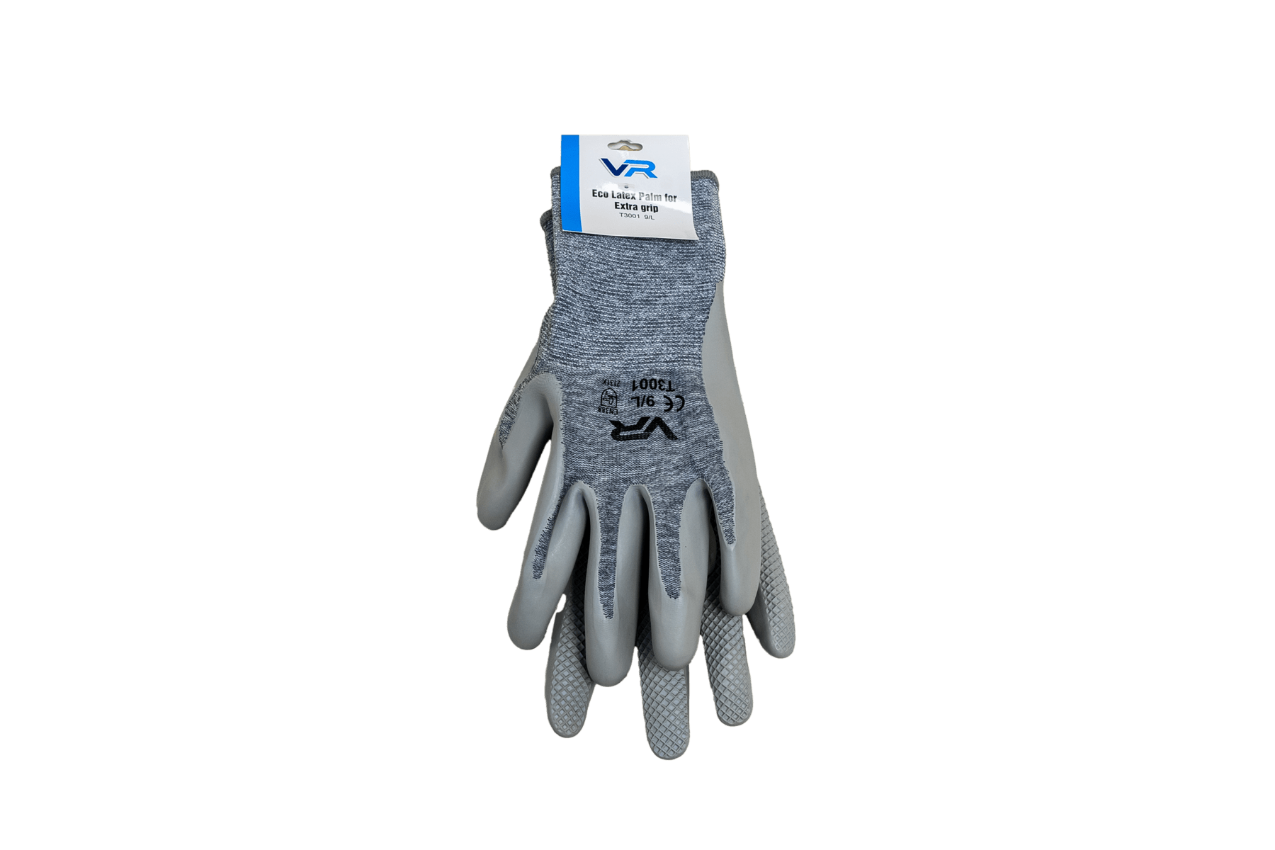 T3001M 13 Gauge Recycled polyster Grey ECO Latex Size M