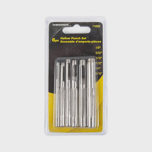 714026 6 pc Hollow Punch Set
