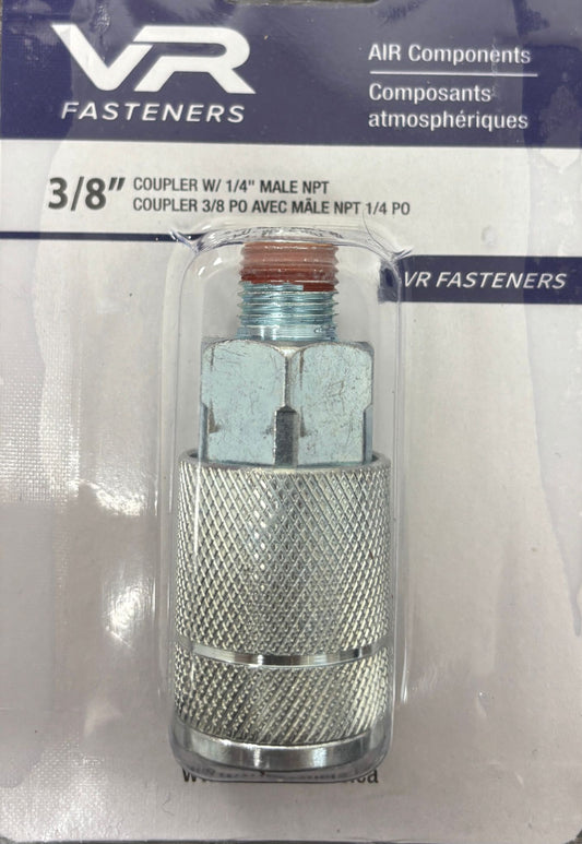 3/8 COUPLER W/ 1/4" MALE NPT