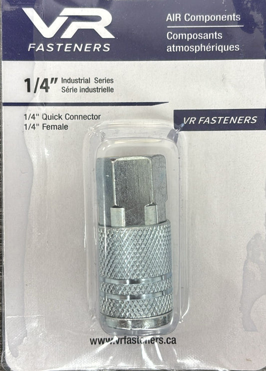 VR1/4QCF 1/4"Quick Connector  1/4" Female