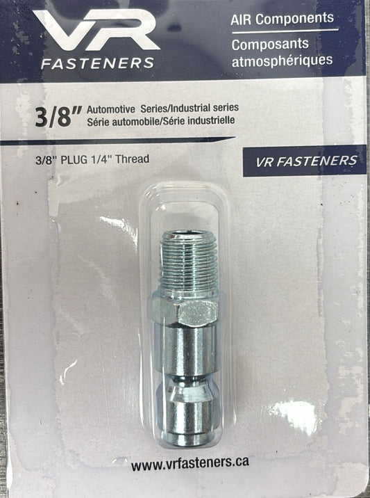 vr3/8x1/4M 3/8" PLUG 1/4" Thread
