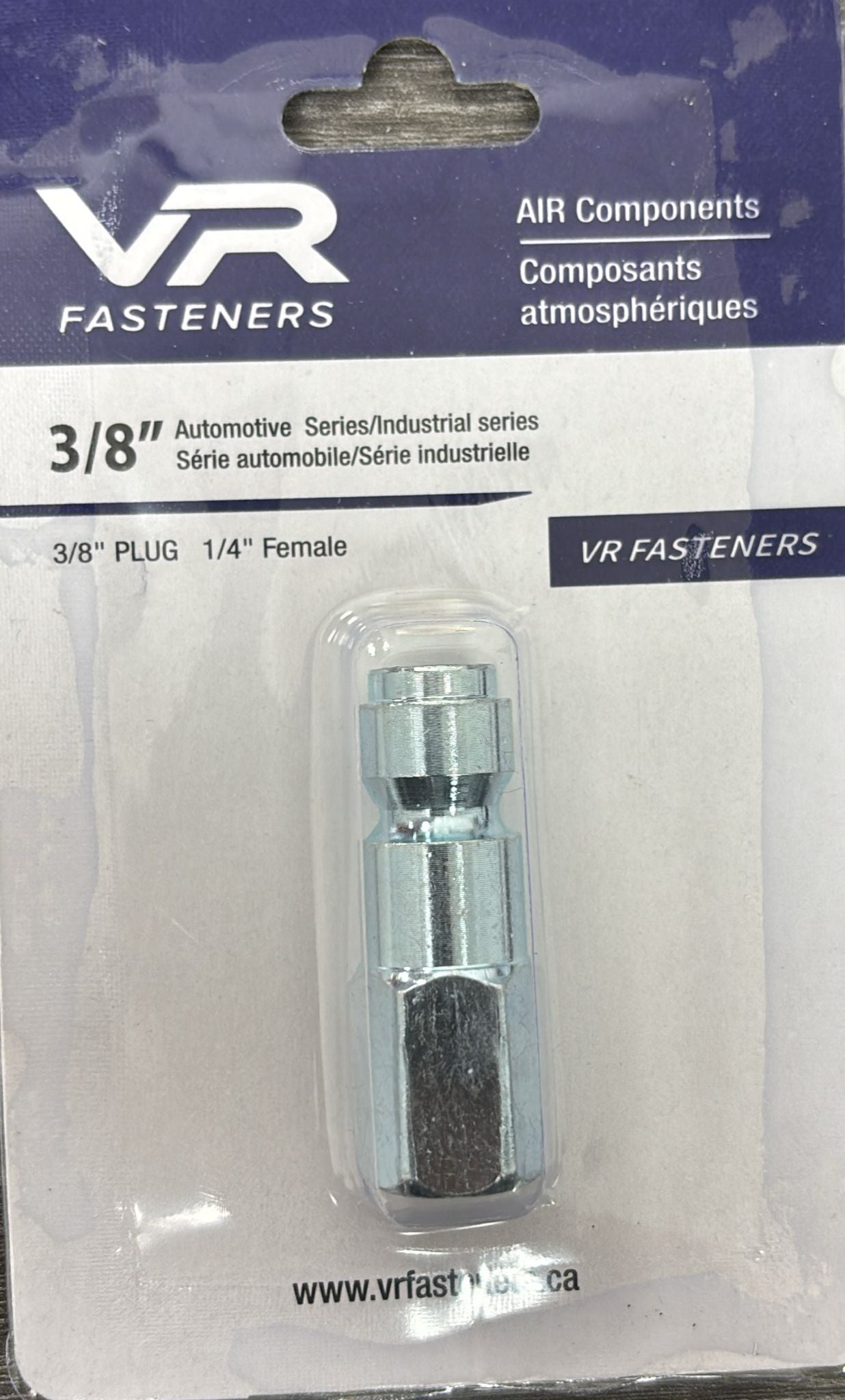 VR3/81/4PF 3/8" AUTO PLUG 1/4" FNPT