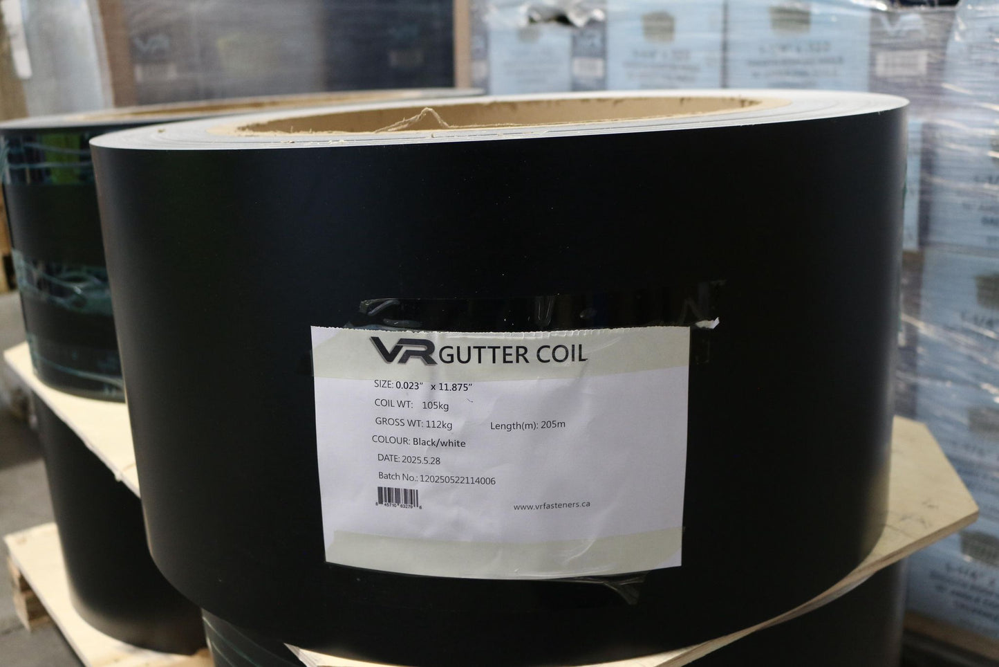 VR Gutter Coil Black/ White-105kg