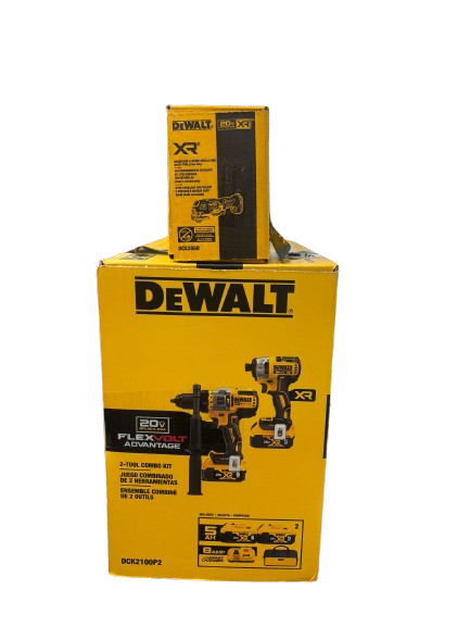 DCK2100P2 + DCS356B (2 Tool Combo Kit+Brushless 3-Speed Oscillating Multi Tool