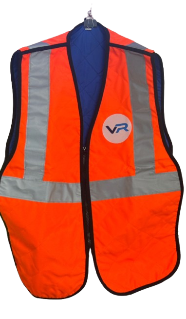 VR-Cooling Safety Vest Orange-L
