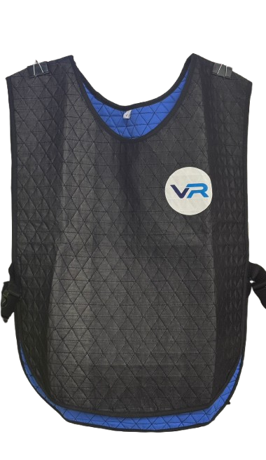 VR- Cooling  Safety Vest Blue and Black-XL