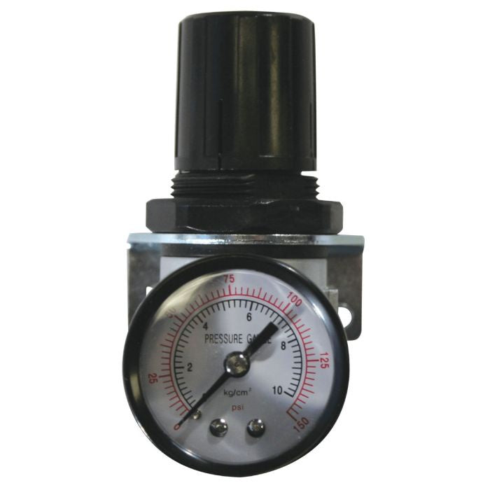 BAF-AR14 1/4" NPT AIR REG W/GAUGE