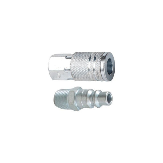 BAF-MMKIT14 1/4″ Female NPT Coupler & 1/4″ Male NPT Plug