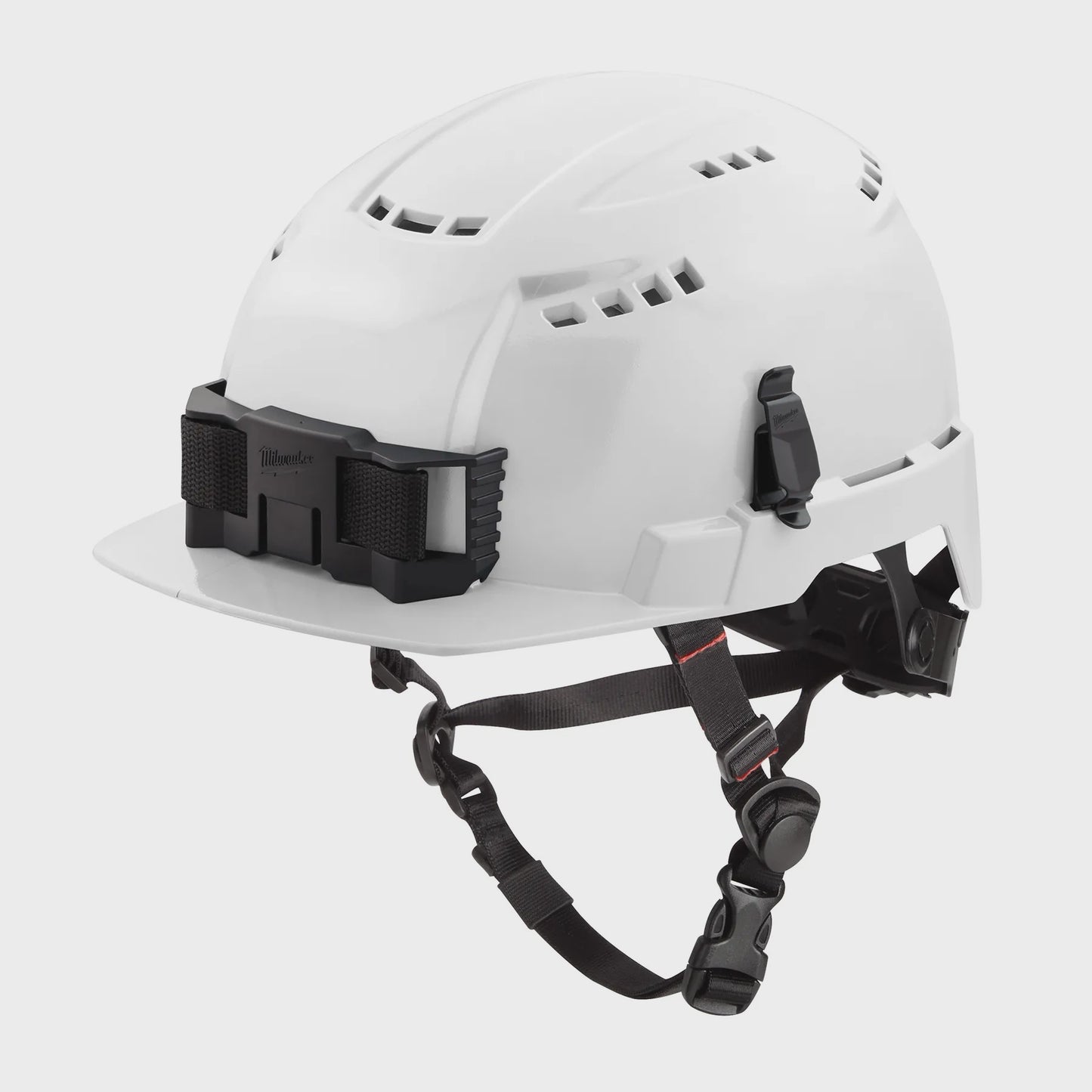 Milwaukee BOLT White Front Brim Vented Safety Helmet (USA) - Type 2, Class C