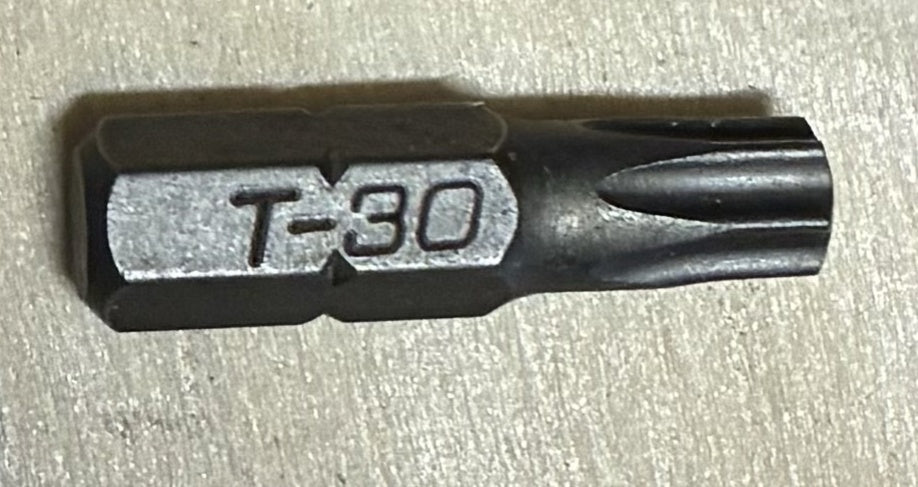 Hillman B231-945 T30X1 Torx Security 1EA 25pcs