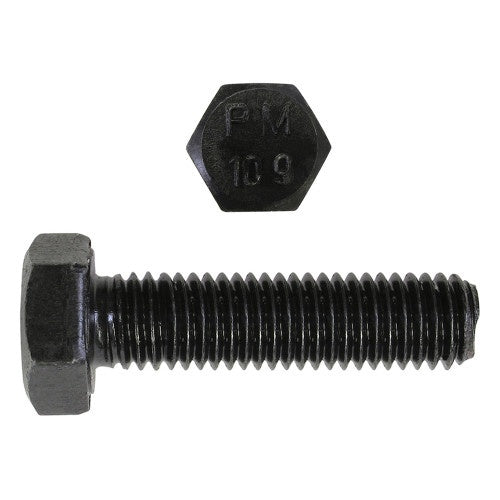 M20-2.50 x 110mm Metric Hex Hd Cap Scr CL 10.9 Coarse Bare DIN931 PT 25 Pcs