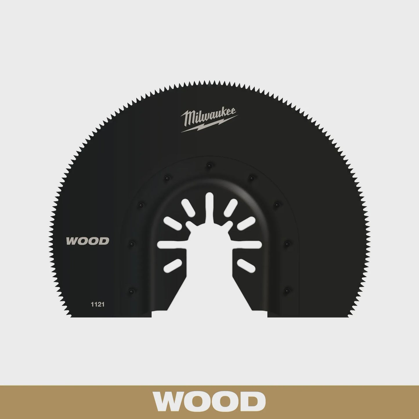 49-25-1121 3-1/2" HCS SEGMENTED WOOD BLADE 1PK