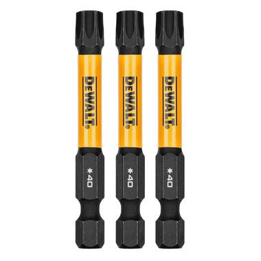 DWAF2TX40IR3 FlexTorq 2 in. T40 Torx Impact Screwdriver Bit 3pk