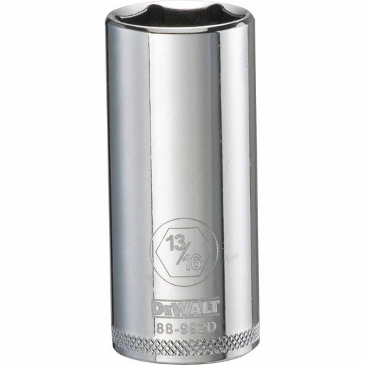 DeWALT DWMT88992OSP 13/16" x 6 point Deep 3/8" drive socket