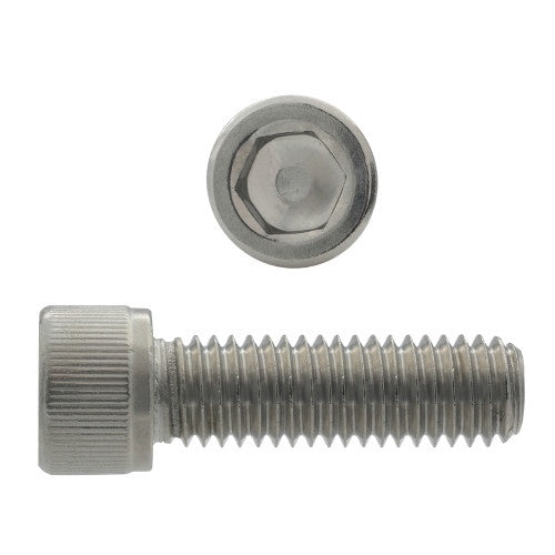 1/4"-20 x 3/4" Socket Cap Screws 18.8 Stainless Steel Coarse Thread FT 100 Pcs