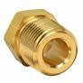 BAF-HB3814B 3/8" X 1/4" BRASS RED. BUSHINGO