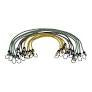 406112 12 PC Assorted Stretch cords