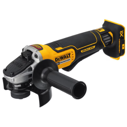 DEW-DCG413B DeWalt 20V MAX Brushless 4-1/2" Angle Grinder with Paddle Switch