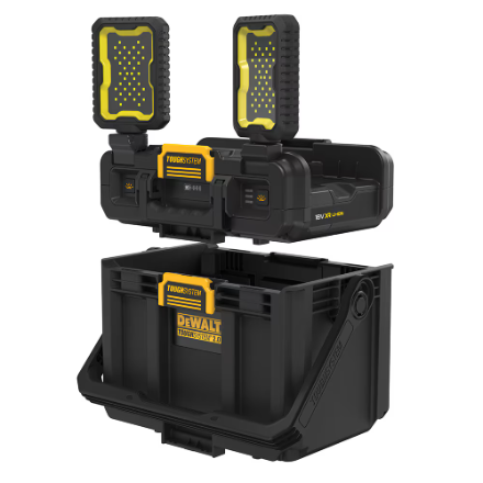 DWST08060 TOUGHSYSTEM 2.0 ADJUSTABLE WORK LIGHT & STORAGE