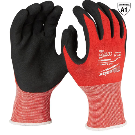 48-22-8904 Nitrile Level 1 Cut Resistant Dipped Work Gloves
