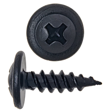 H Paulin 6x7/16 Pan Head Framing Screws, Phosphate-900 pcs