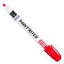 80080221 12pk Paint Marker - Valve Action - Medium Tip - Red