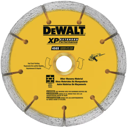 DEWALT 0.250 XP Sandwich Tuck Point Blade, 6-inch
