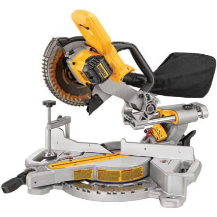 FREE --DEWALT 20V MAX 7-1/4-inch Sliding Miter Saw (Bare Tool) with XPS Cut-Line System
