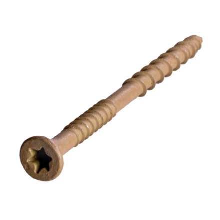 Simpson 8 x 1-5/8 in. T25 6-Lobe, n DSVT158S Strong-Tie Deck-Drive DSV WOOD Screw (Collated) (2000-Qty)
