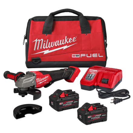 Milwaukee 3670-22  M18 FUEL Lithium-Ion Brushless Cordless 4-1/2"-6" Braking Grinder with Paddle Switch Kit