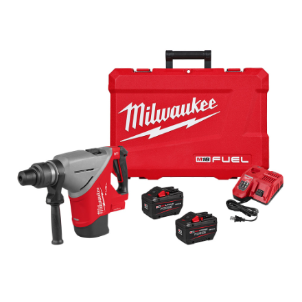 Milwaukee 2918-22HD M18 FUEL 18V 1-3/4-inch SDS Max Rotary Hammer Kit w/ ONE KEY