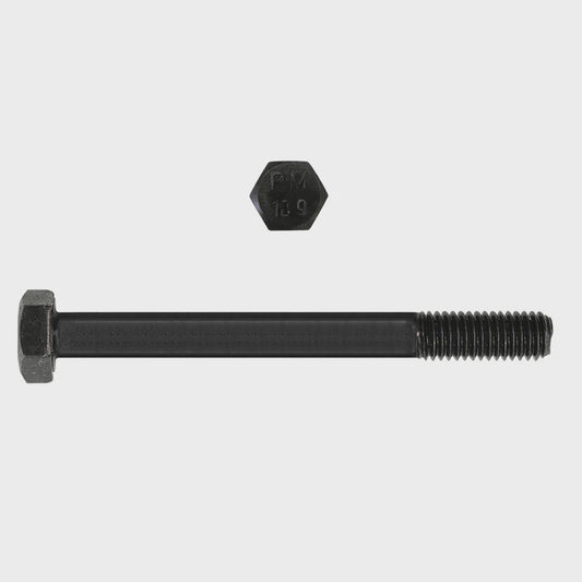 H. Paulin 612-428 Paulin M12-1.75 x 120mm Metric Hex Head Cap Screws CL 10.9 Coarse Bare Metal DIN931 PT 1 PC