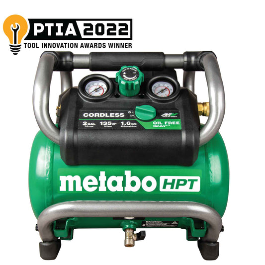 Metabo 36V MultiVolt 2 Gallon Cordless Air Metabo-Compressor (Tool Body Only) | Metabo HPT EC36DAQ4
