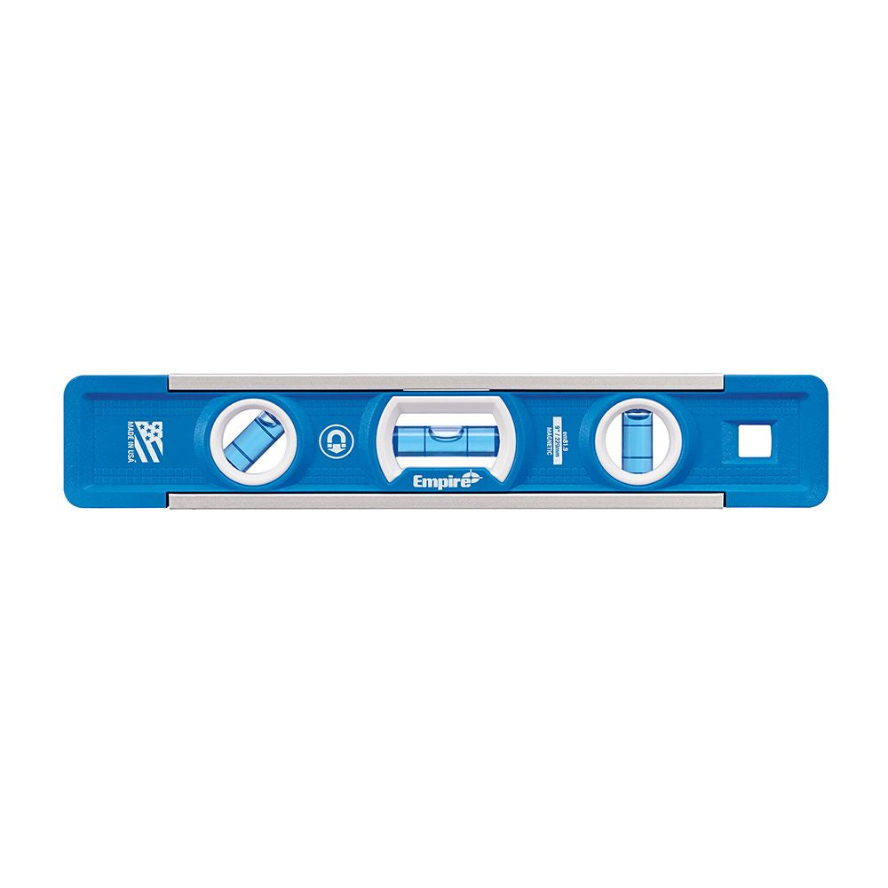 Empire 9" Magnetic Torpedo Level with e-BAND Vials